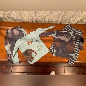 Just One You Pajamas- mix and match set- 3t